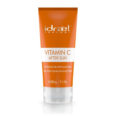Idraet Pro Body VITAMIN C AFTER SUN - Gel Post Solar con Aloe Vera y Vitamina C x 200 g