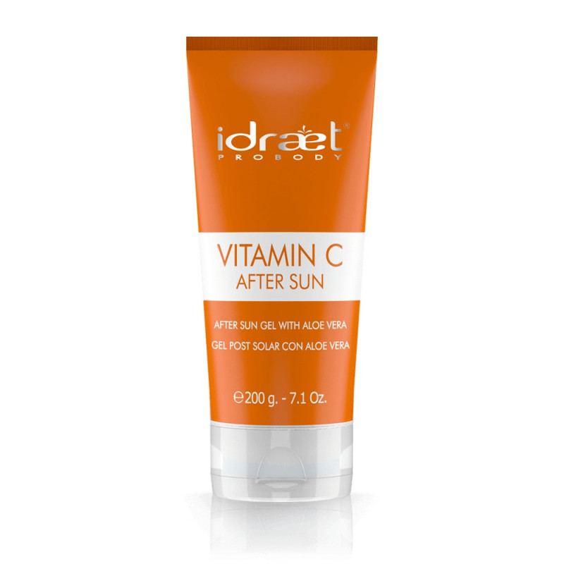 Idraet Pro Body VITAMIN C AFTER SUN Gel Post Solar con Aloe Vera y