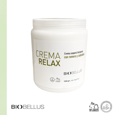 BioBellus Crema Relax con Romero y Caléndula x 1 kg BioBellus Crema Relax con Romero y Caléndula x 1 kg